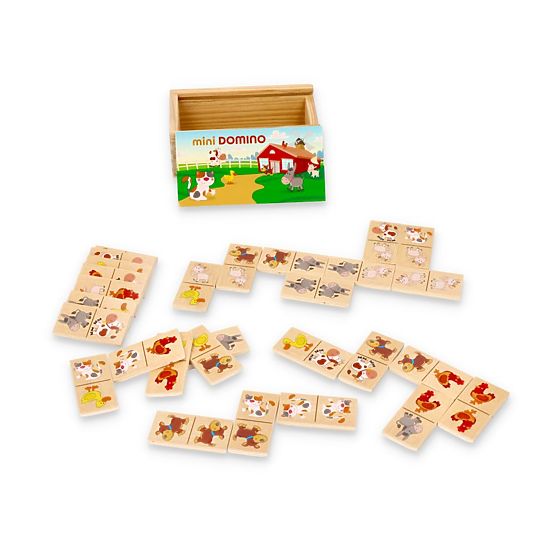 Mini Domino in a Box - Animals