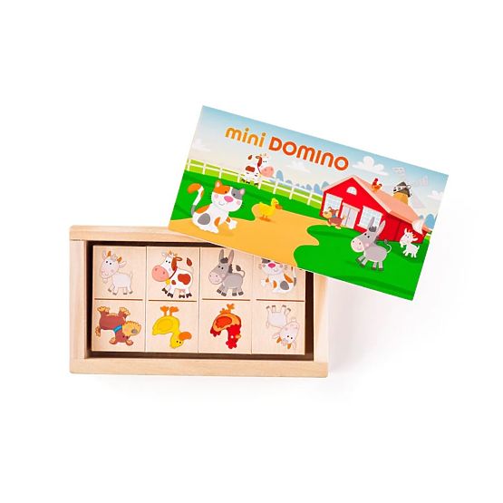 Mini Domino in a Box - Animals