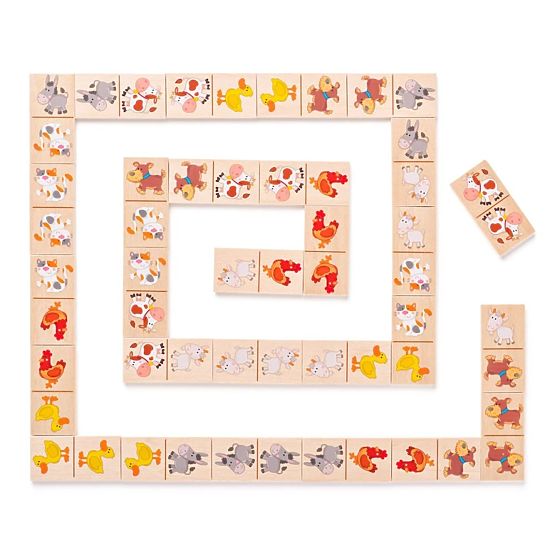 Mini Domino in a Box - Animals