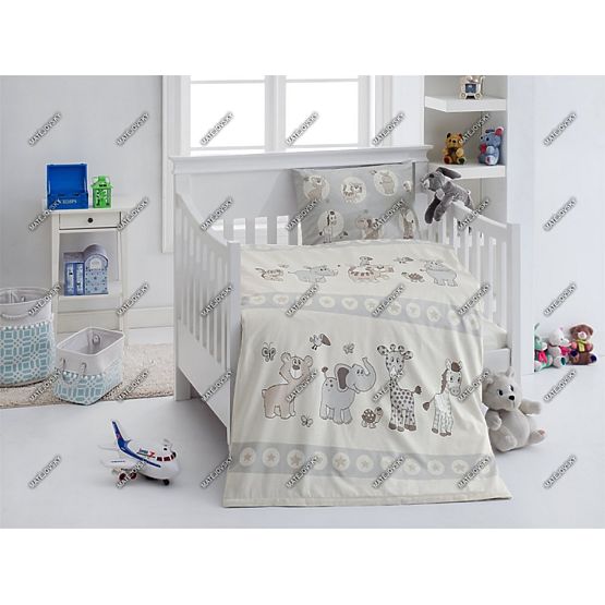 Mini Zoo Children's Bedding Set