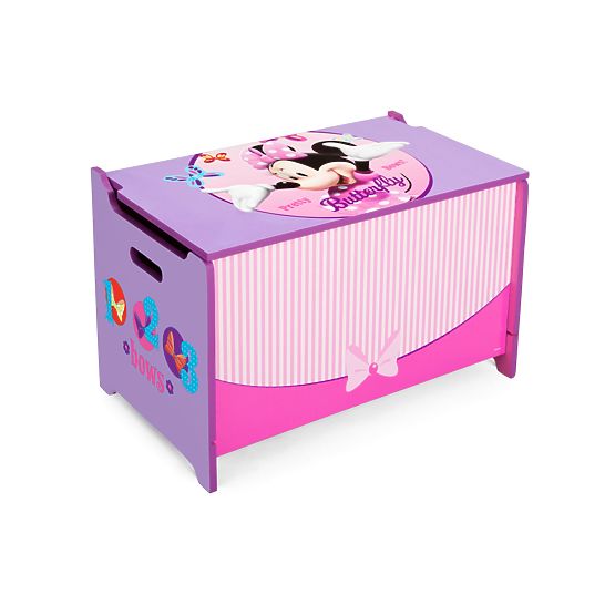 Minnie Mouse Children's Wooden Toy Chest