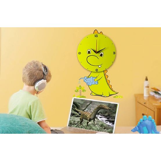 Mischievous Dragon Children's Clock
