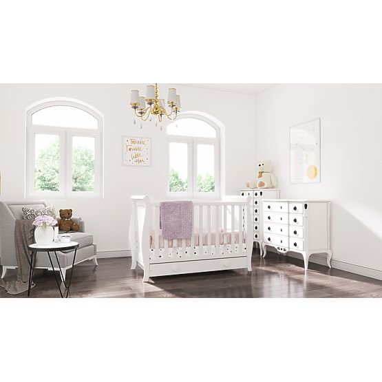 Children's Crib Míša 120x60 - White