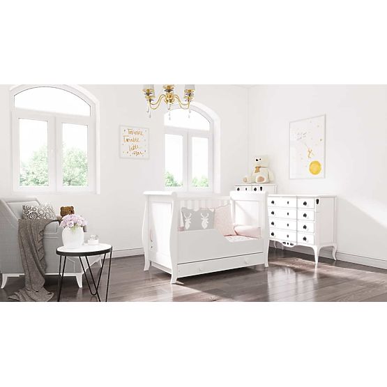 Children's Crib Míša 120x60 - White