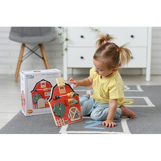 Montessori Activity Board - Barn