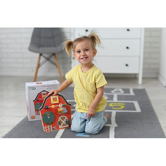 Montessori Activity Board - Barn