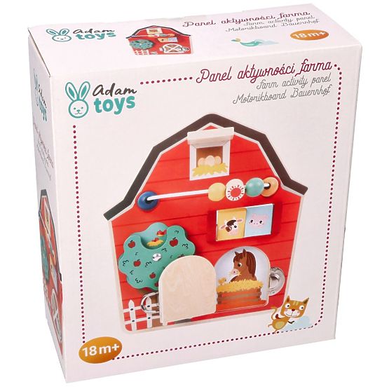 Montessori Activity Board - Barn