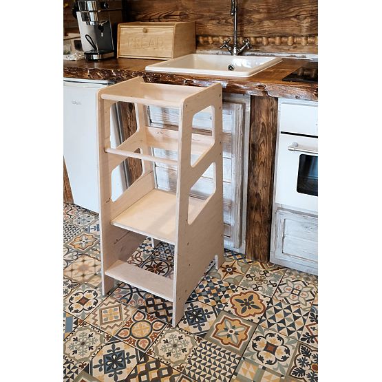 Montessori learning tower Hugo MINI 75 - natural