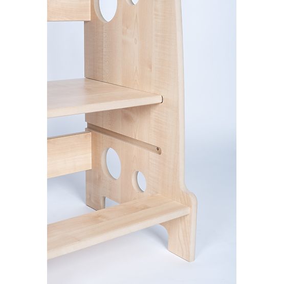 Montessori learning tower Rings decor Woody