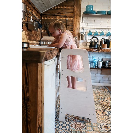 Montessori learning tower Hugo MAXI 90 - natural