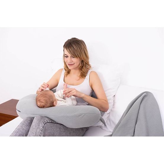 MOON MUSLIN Pillow 260cm - Grey