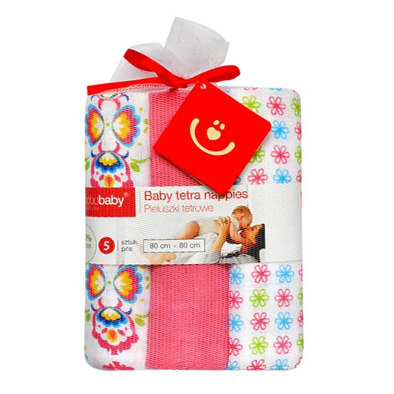 Moorcock diapers with print