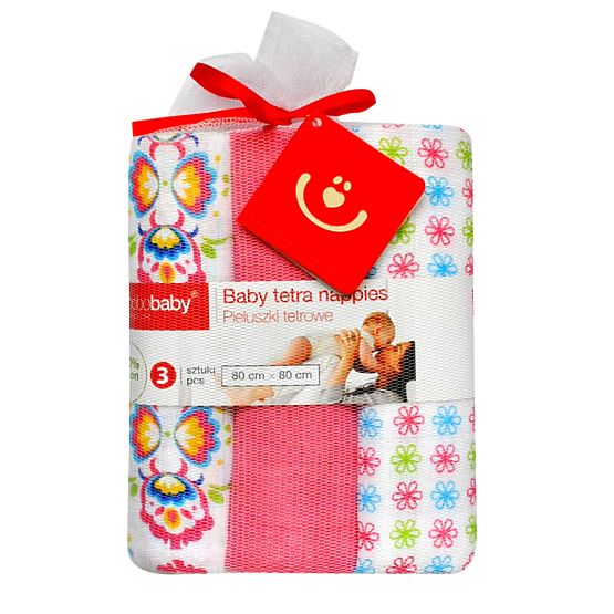 Moorcock diapers with print