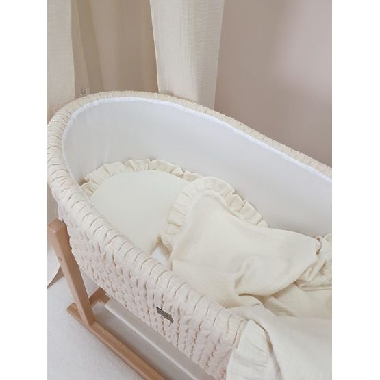 Moses Basket - Beige