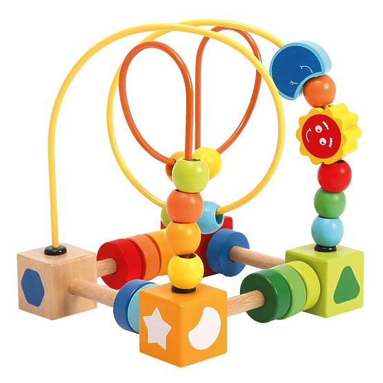 Motor Skills Threading Toy Night and Day