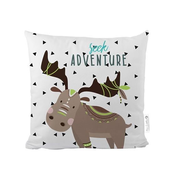 Mr. Little Fox Pillow Moose