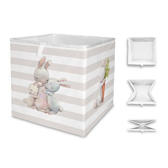 Mr. Little Fox Storage Box Forest School Bunnies