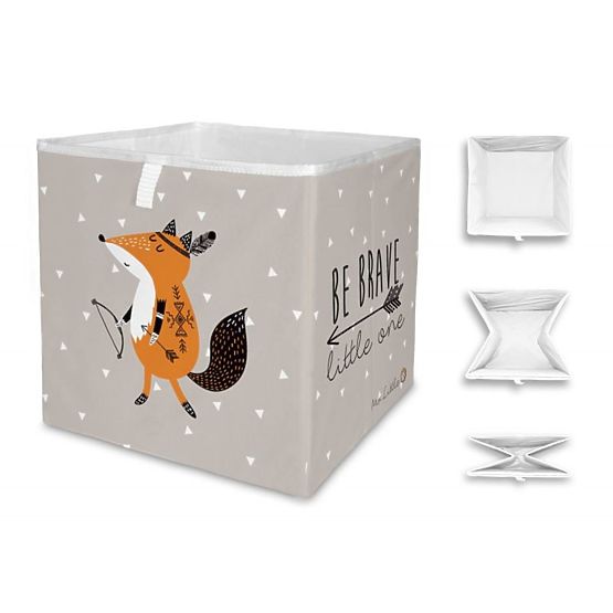 Mr. Little Fox storage box to be brave