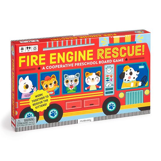Mudpuppy Board Game Fire Rescue Mission!