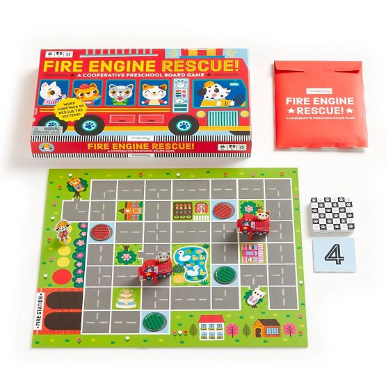 Mudpuppy Board Game Fire Rescue Mission!