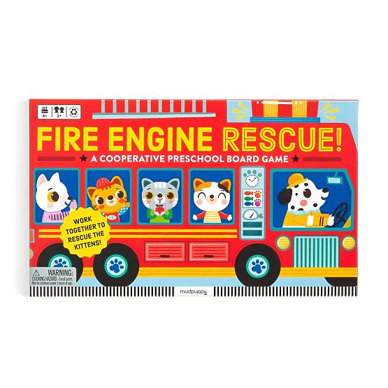 Mudpuppy Board Game Fire Rescue Mission!