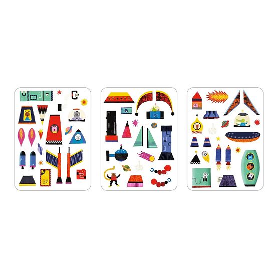 Mudpuppy Magnetic Set Build Your Own Rocket