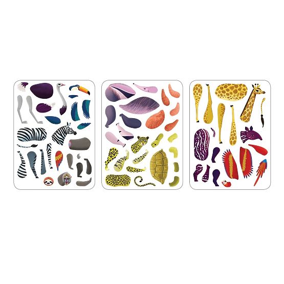 Mudpuppy Magnetic Set Wild Animals