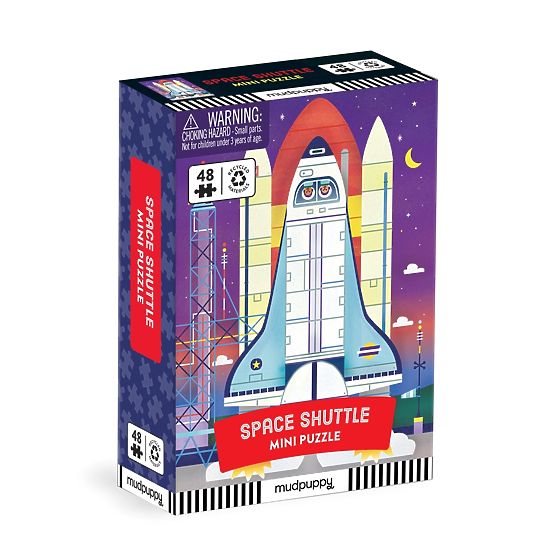 Mudpuppy Space Shuttle Puzzle 48 Pieces