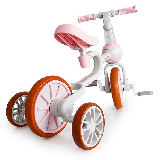 Multifunctional bouncer PRINCESS 3in1 - pink-white