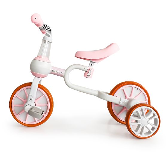 Multifunctional bouncer PRINCESS 3in1 - pink-white
