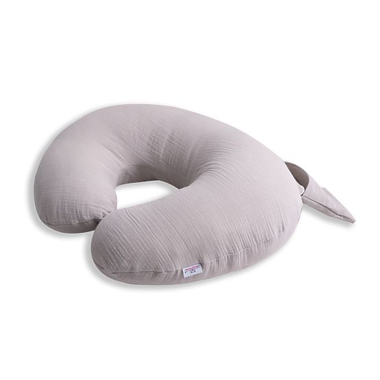 Muslin Nursing Pillow Heavens - Grey