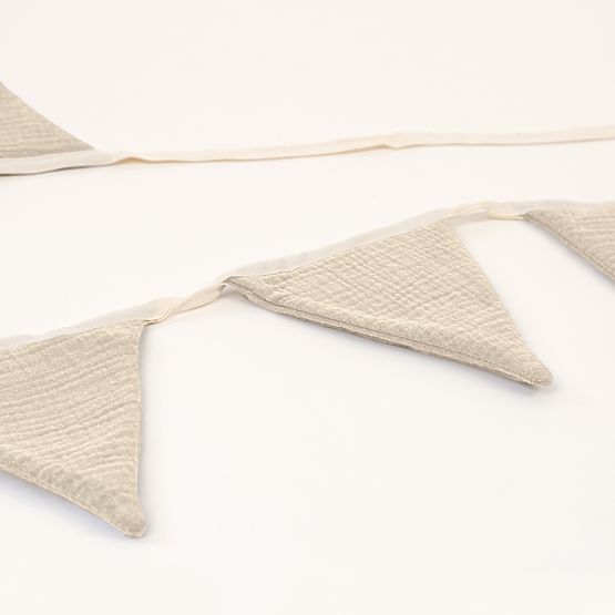 Muslin Garland Ourbaby - Ecru