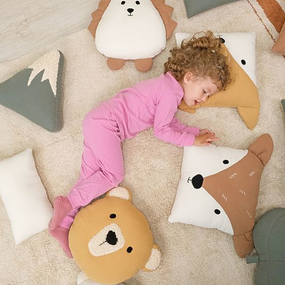 Muslin Pillow Ourbaby 20x35 cm - Green