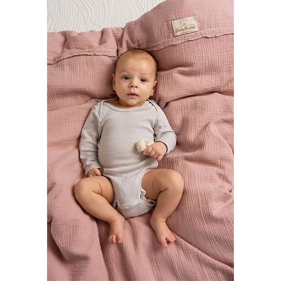 Muslin sheets 135x100 + 40x60 pink