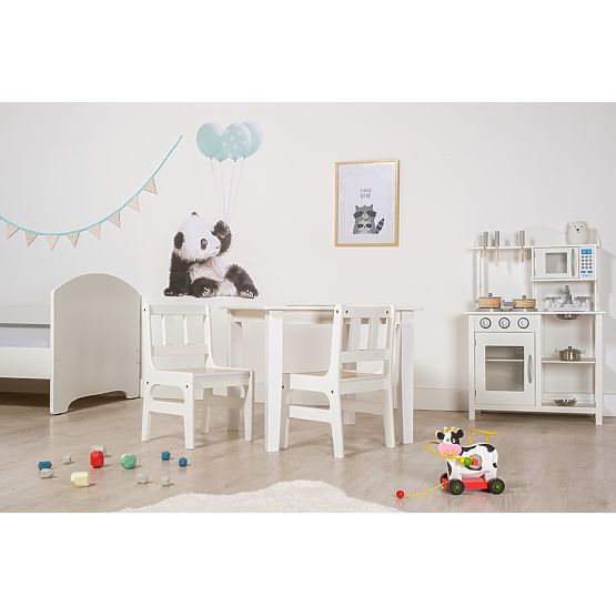 Children's Table with Chairs Natural