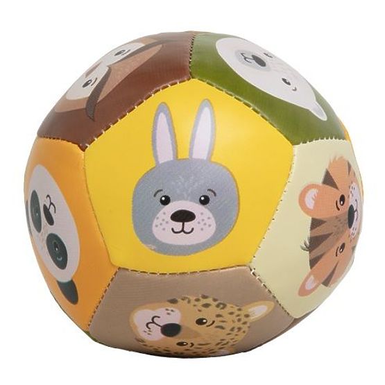 Nature Planet Soft Ball with Wild Animals