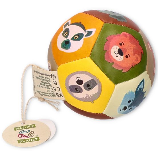 Nature Planet Soft Ball with Wild Animals