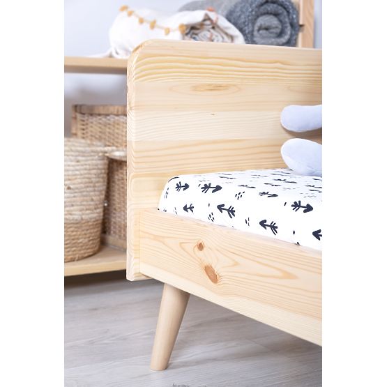 Multifunctional bed Nell 2 in 1 - natural