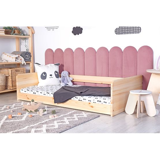 Multifunctional bed Nell 2 in 1 - natural