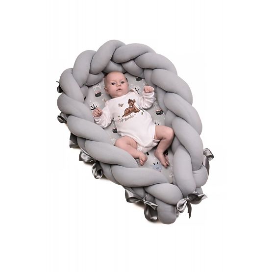Nest for baby 2in1 - Mint fish