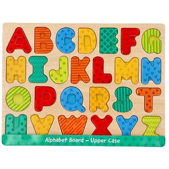 New Wooden Puzzle Alphabet - Letter Jigsaw