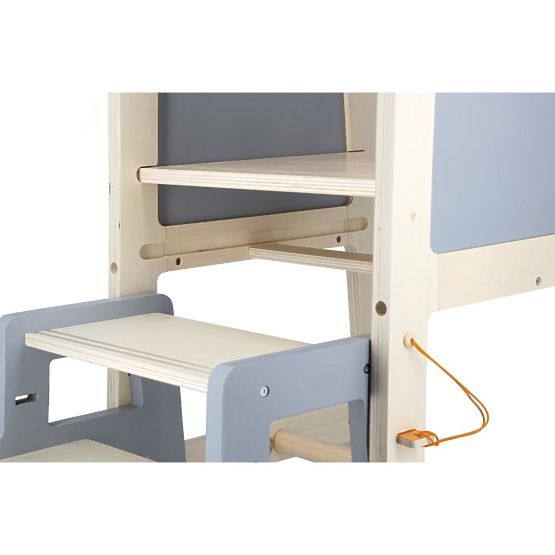 Janod - Nina 3in1 learning tower with blackboard and steps