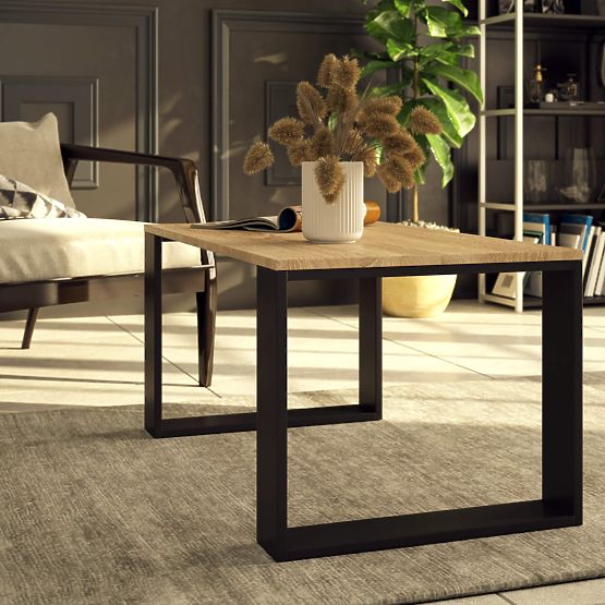 NOX COFFEE TABLE OAK SONOMA / BLACK
