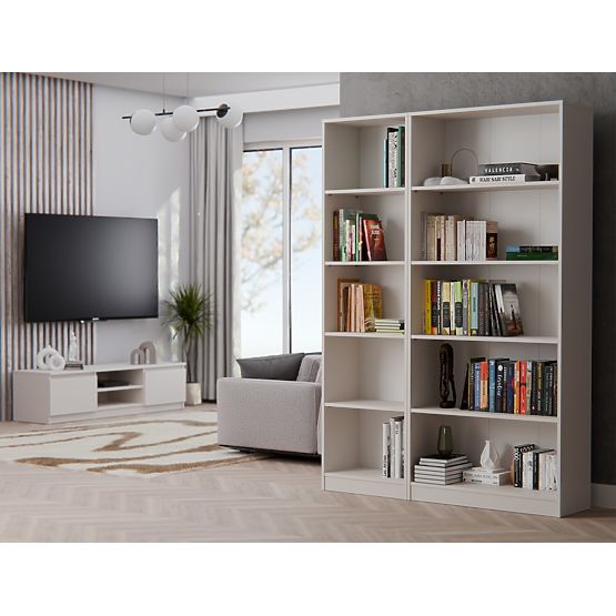 Onyx R50 Bookcase in Cashmere