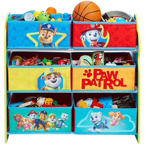 Organizer for toys with boxes - Paw Patrol