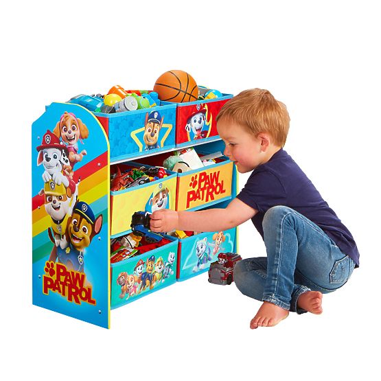 Organizer for toys with boxes - Paw Patrol
