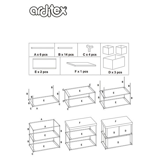 Organizer with Mickey Mouse drawers