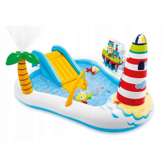 Children inflatable pool Island