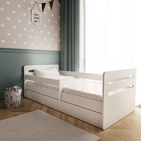 Ourbaby Children's Bed Tomi - White