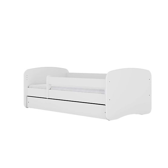 Children's Bed with Guardrail Ourbaby - White